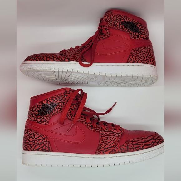 Jordan Shoes Jordan Retro Red Elephant Print Poshmark
